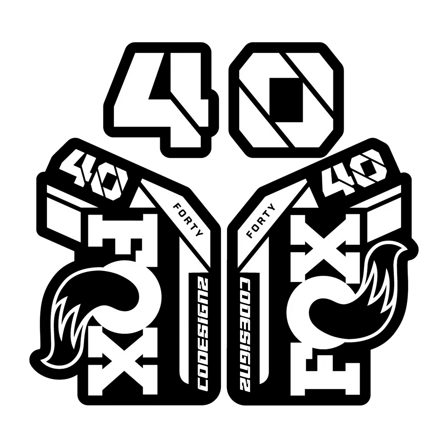 Fox 40 Decal
