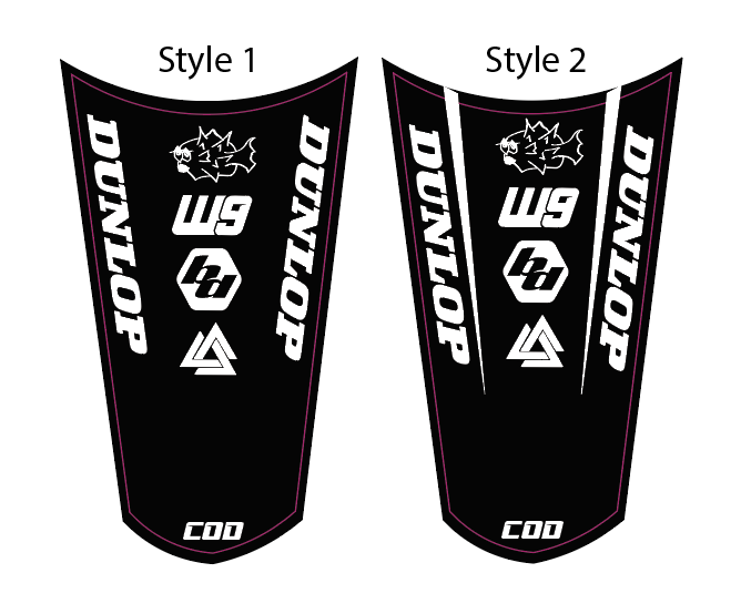 Soleil Supplies Rear Fender Decal