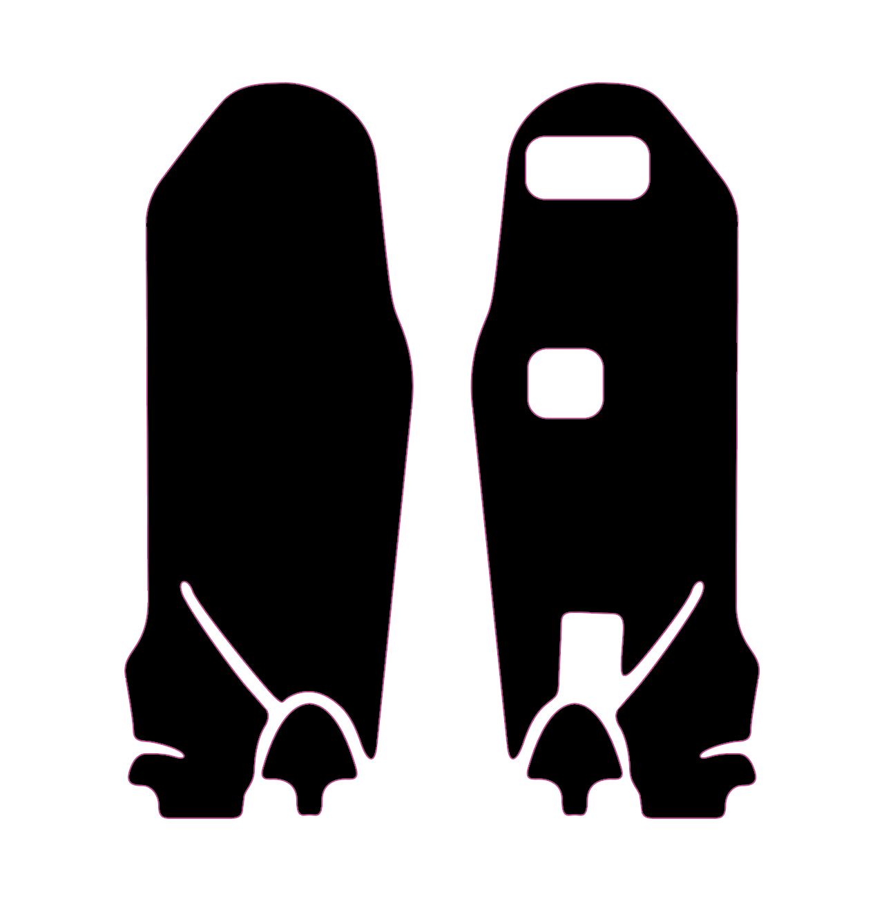 Ultra Bee Fork Guard Decals