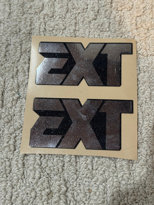 EXT Fork Decals