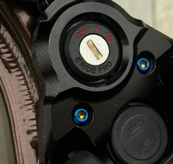 Titanium Ignition Cover Bolts