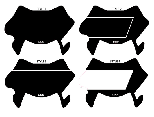 Ultra Bee Front Plate Decal