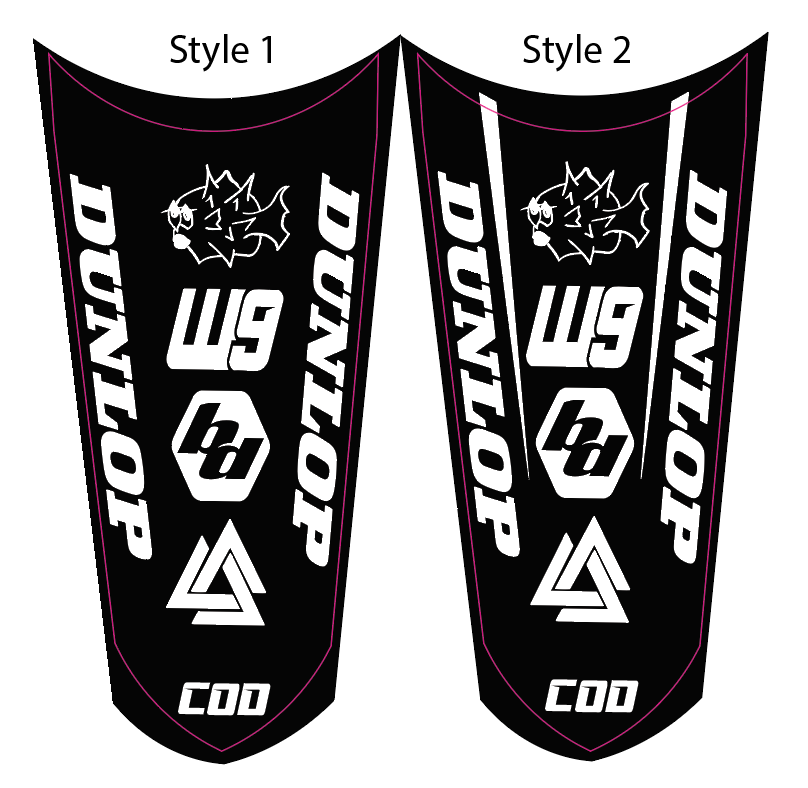 Soleil Supplies Rear Fender Decal