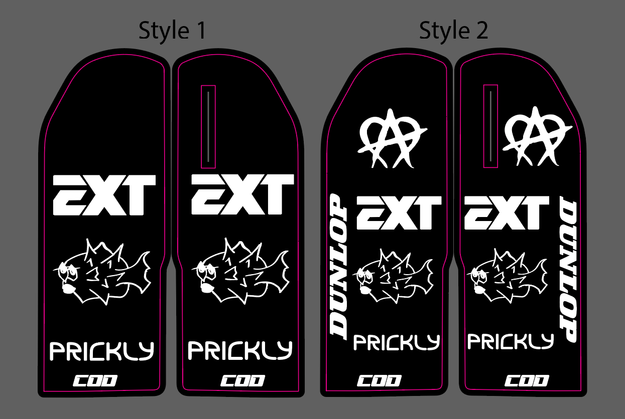 ETM RTR Fork Guard Decals