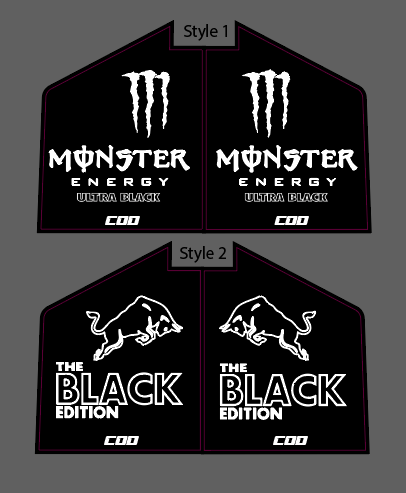 Tuttio Battery Decals Energy Edition