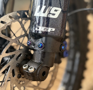 Titanium Fork Guard Bolts