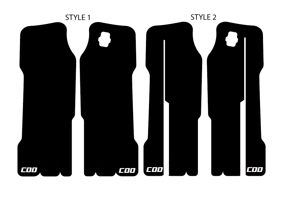 KKE Fork Guard Decals