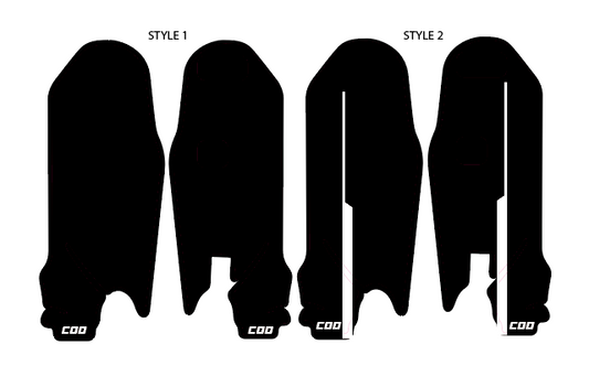 Ultra Bee Fork Guard Decals